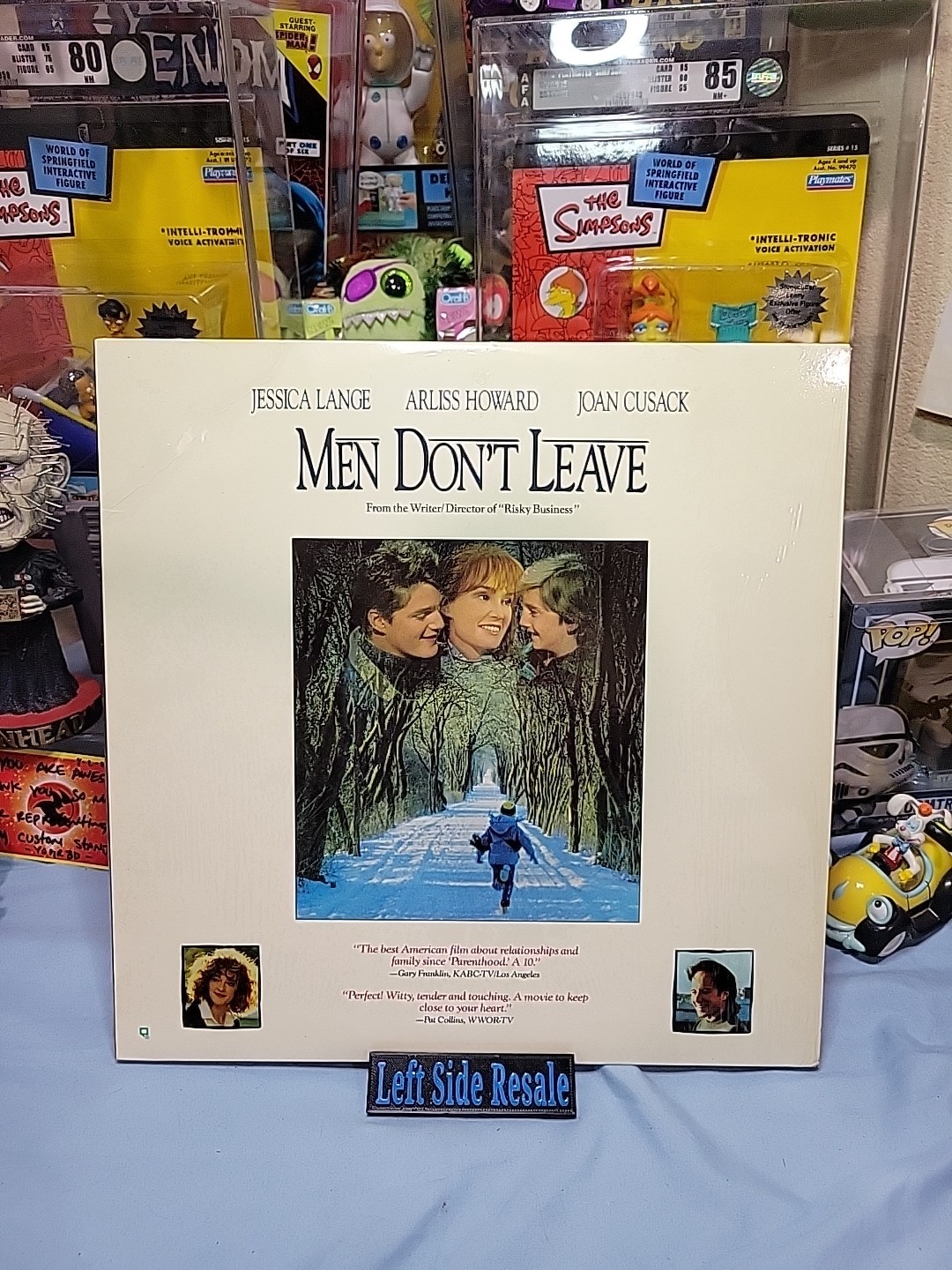 Men Don’t Leave ( Laserdisc ) JESSICA LANGE ARLISS HOWARD JOAN CUSACK