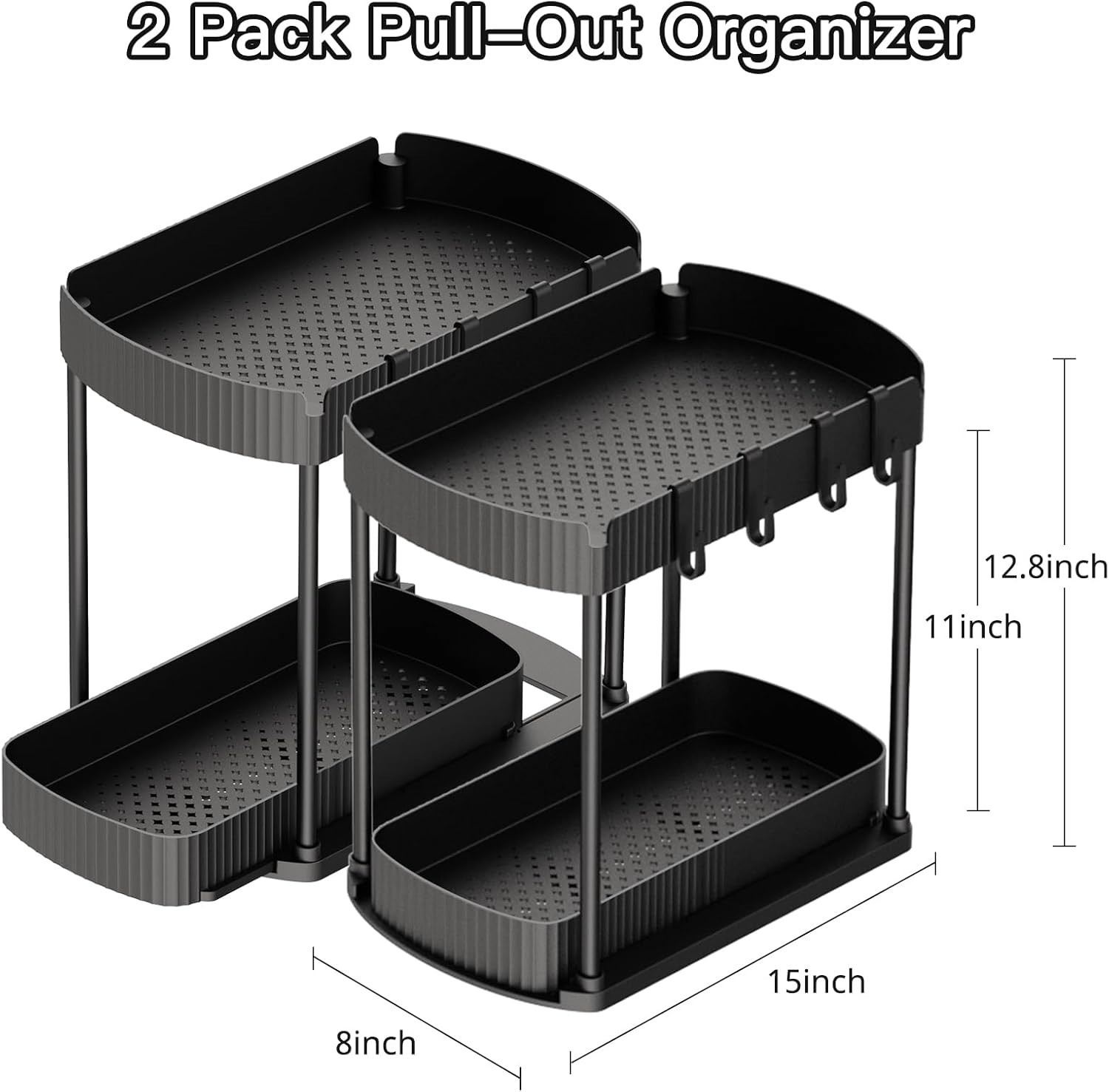 Multi-Purpose Pull-Out Storage Organizers Under Sink/Cabinet Organizers &