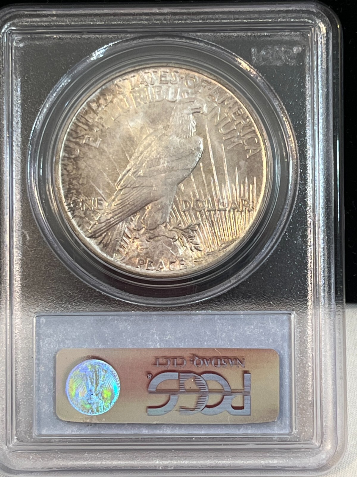 1921 Peace Dollar PCGS MS63 Cert# 16108444