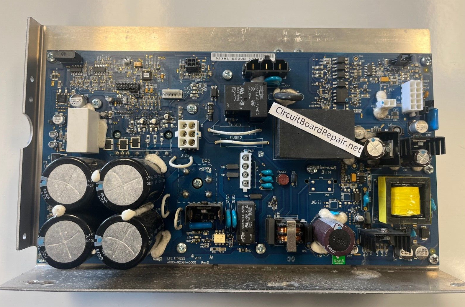 REPAIR SERVICE - Life Fitness A080-92381-0000 / AK75-00005-0000 - 6 mth warranty