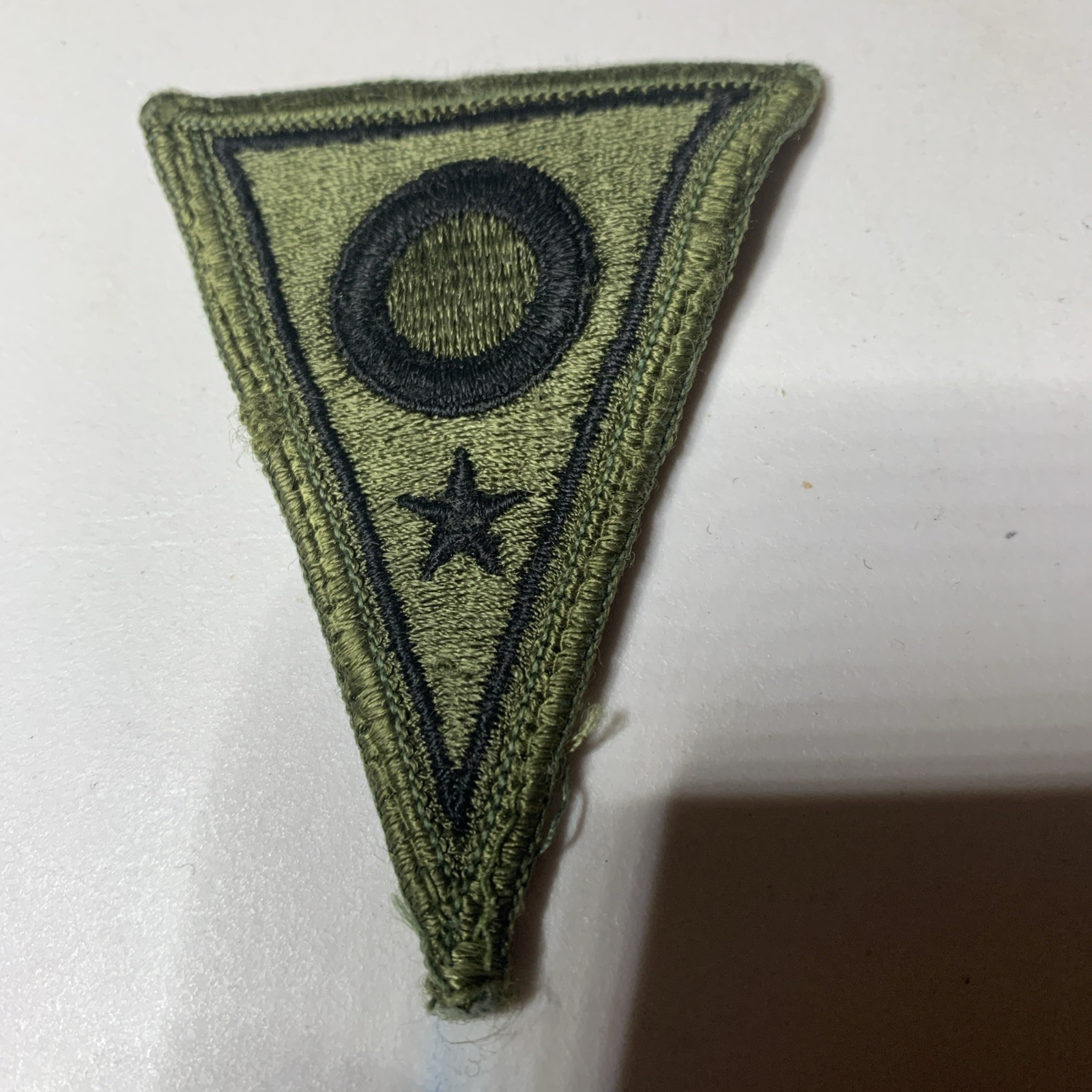 Ohio National Guard HQ Patch - OD GREEN  #243