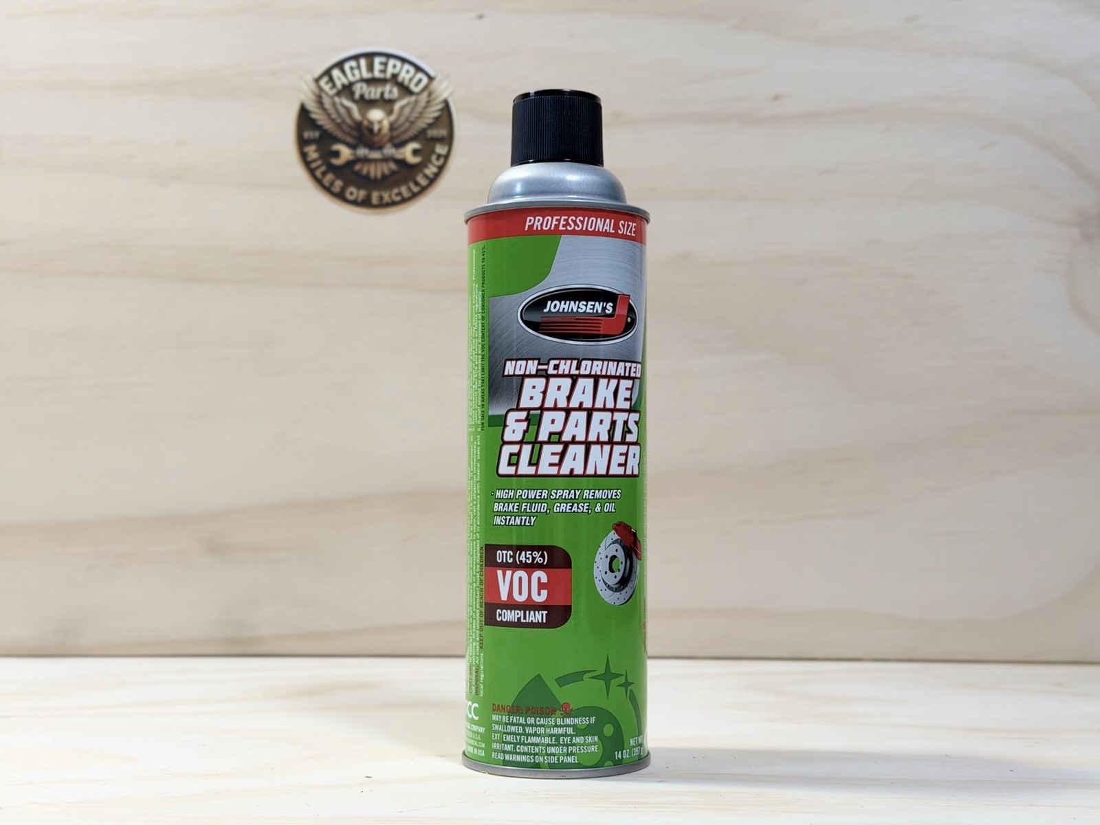 Johnsen's 2417 OTC Compliant Non-Chlorinated Brake Cleaner - 14 oz. Brand New