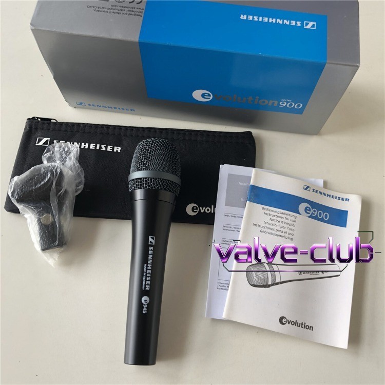 Opened E945 Super Cardioid Dynamic Mic Live Stage Vocal Early Box Version