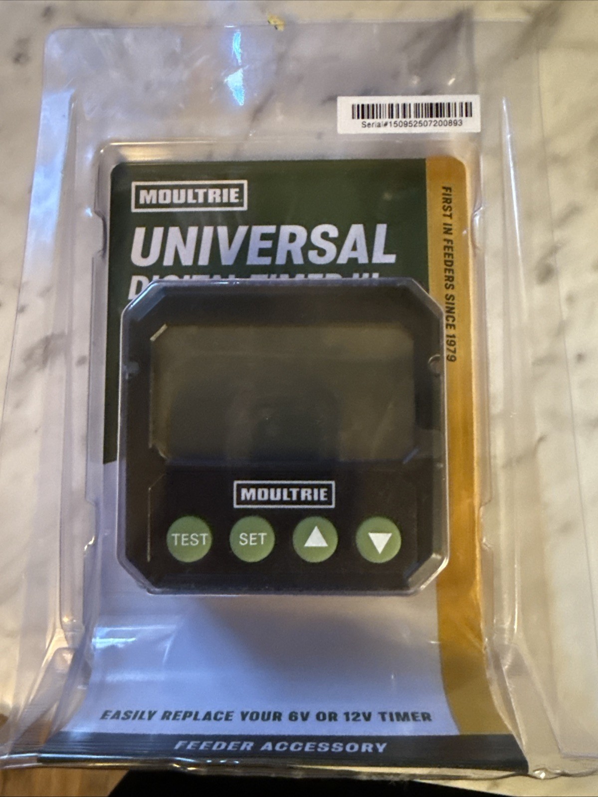 M0ULTRIE UNIVERSAL DIGITAL TIMER III 6 / 12 VOLT DEER FEEDER TIMER APP or Manual