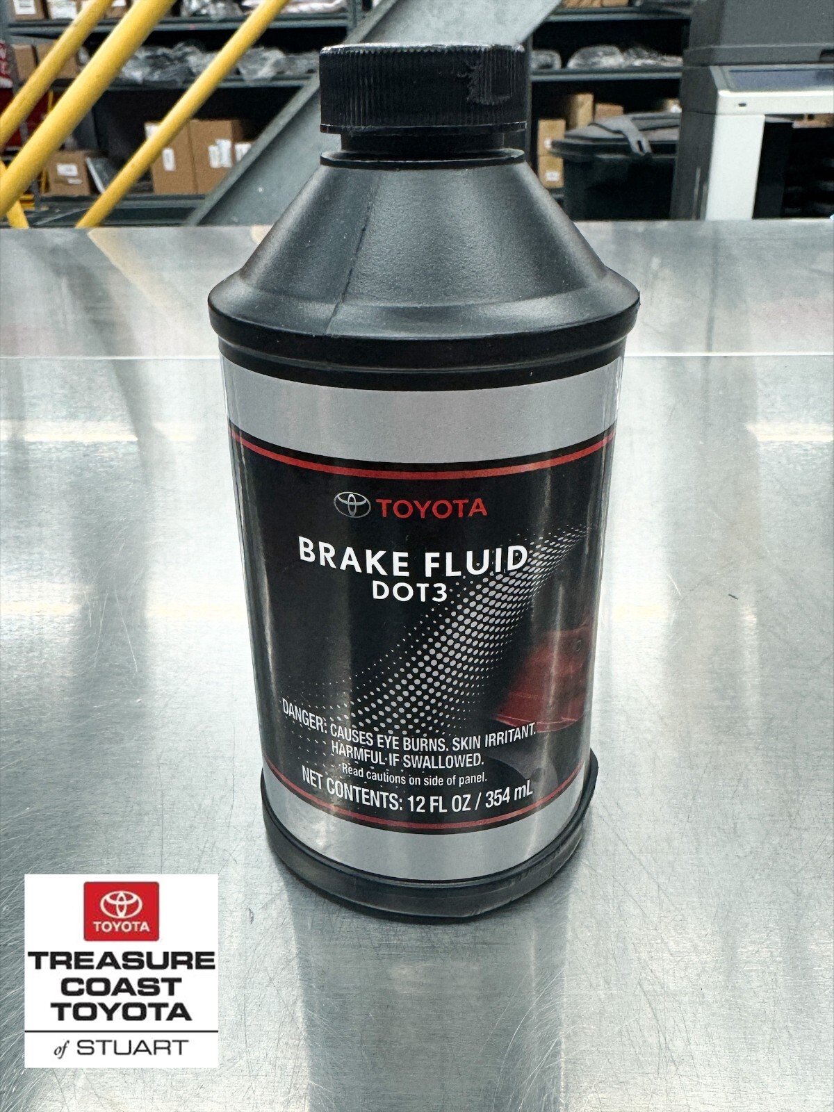 NEW GENUINE TOYOTA DOT3 BRAKE FLUID 12oz