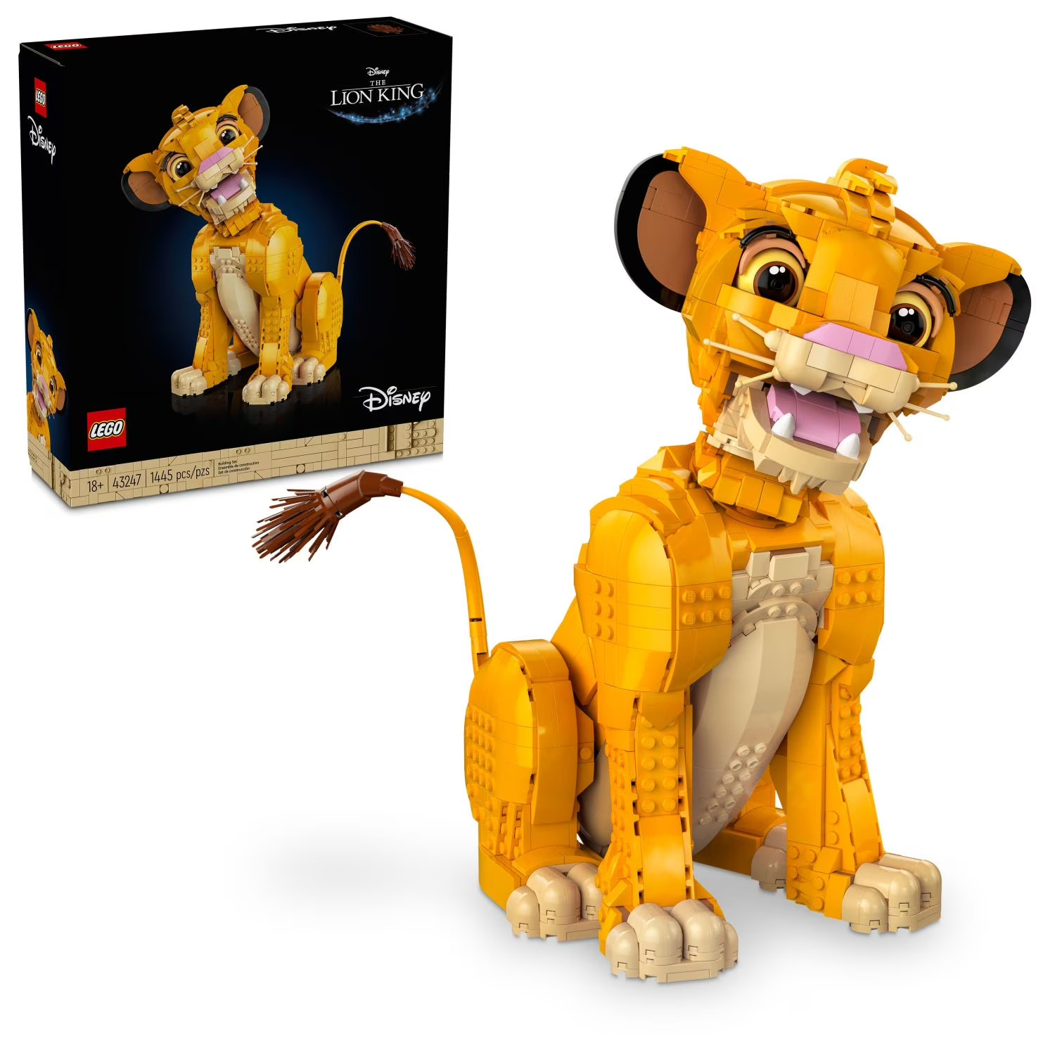 LEGO Disney Young Simba the Lion King Fan 43247 - No Import Fees