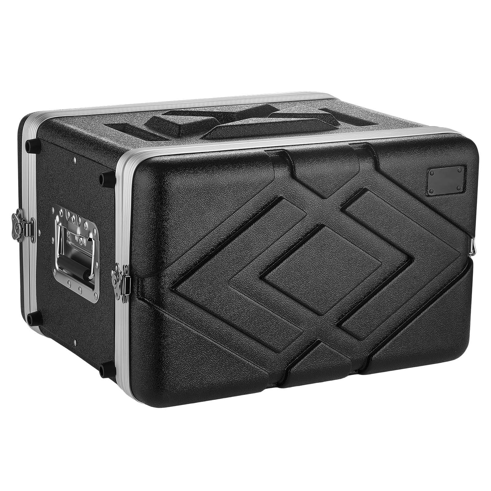 Uimoso 6U Rack Case Server Cabinet, 12.2-Inch Depth, ABS Build with Latches