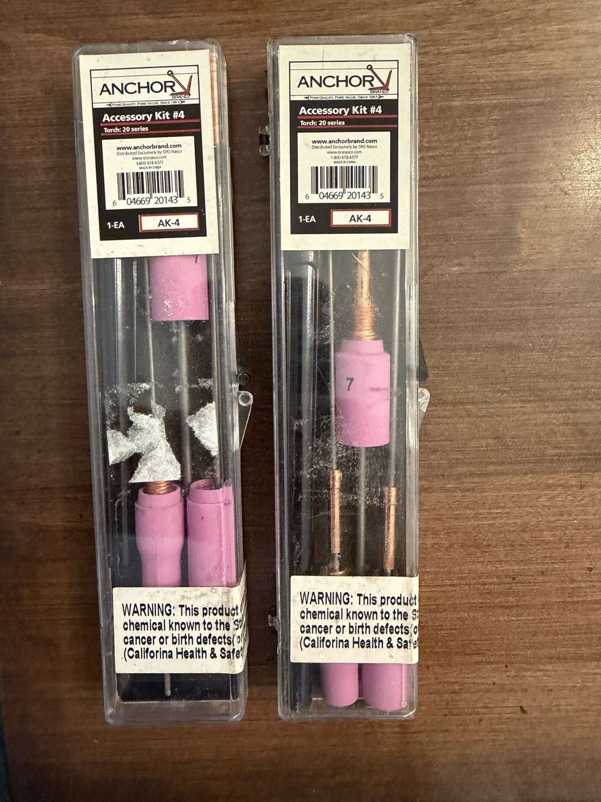 Anchor - Torch: 20 Series Accessory Kit #4 AK-4 New & Sealed Pkg - Lot of 2