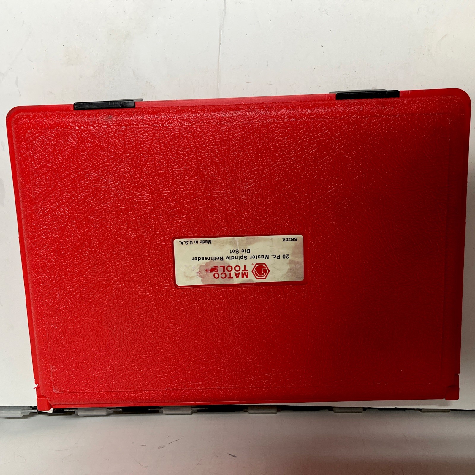 Matco Tools #SR20K "Master Spindle Rethreader Die Set" 20 Pieces