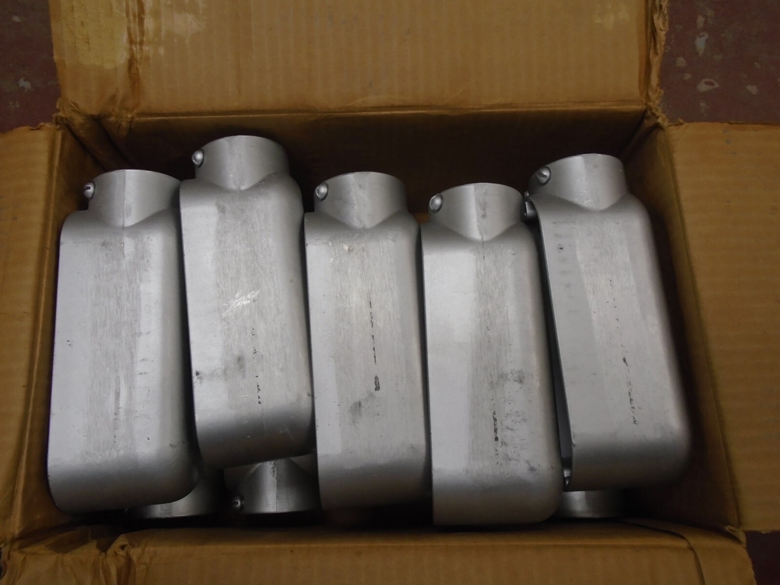BOX OF 10 1-1/2" Sepco LL5AT Conduit Outlet Body Die Cast Copper Free Aluminuim