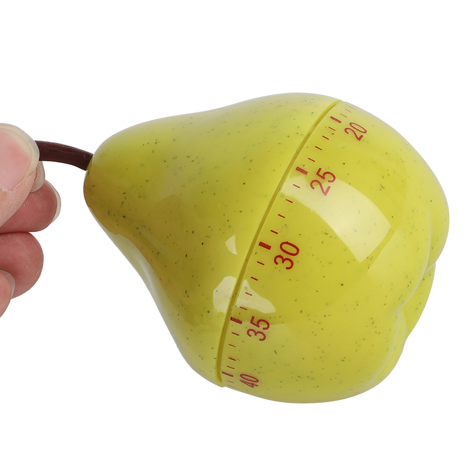 YA Cartoon Timer Pear Shaped Kitchen Timer Mini Cute 60mins Mechanical Manu Hot