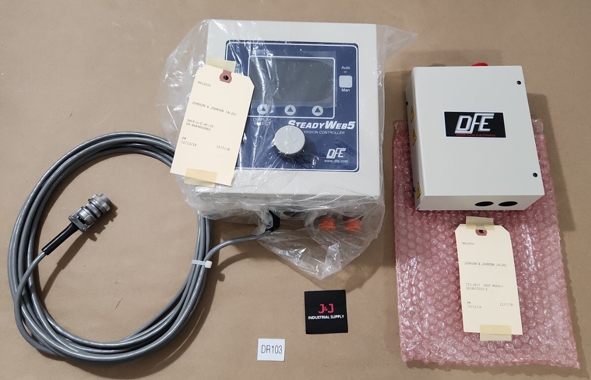 *NEW* Dover Flexo DFE SteadyWeb 5 Tension Controller SW5V & Vout Module 723-2817