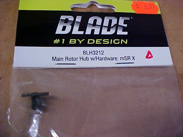 BLADE  BLH3212 = MAIN ROTOR HUB W/HARDWARE :  mSR X (NEW)