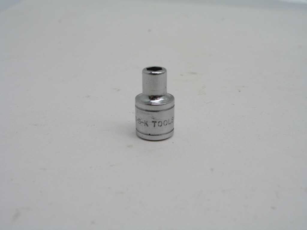 3/16"   1/4" Drive 6pt Socket, 40906 SK Tools Logo