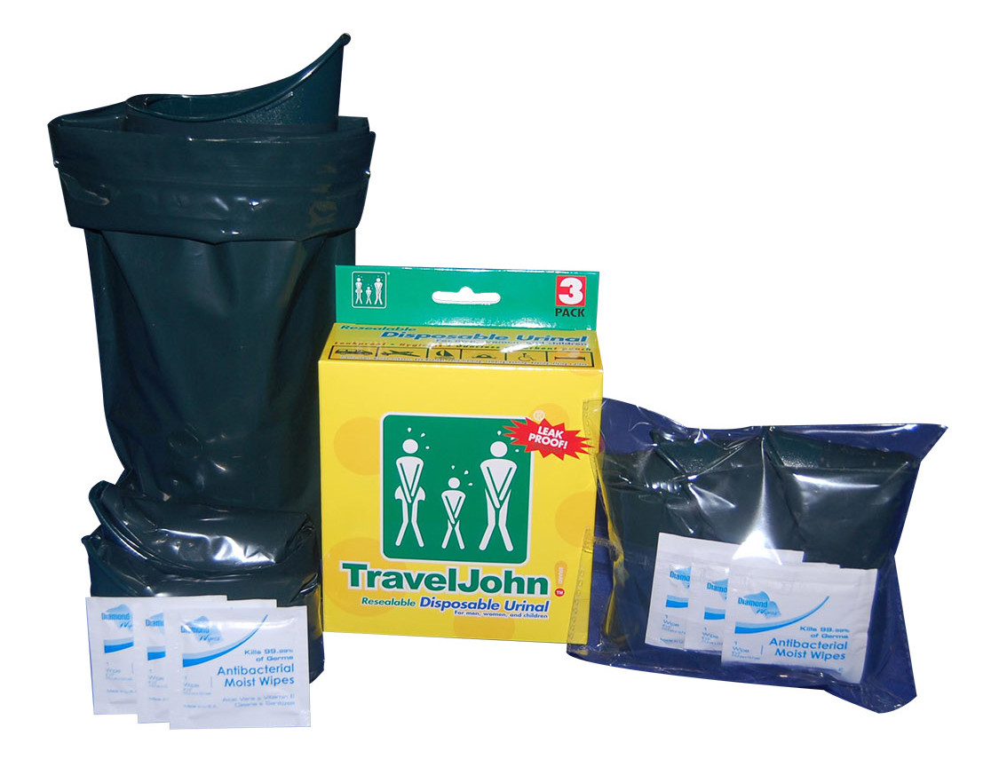 TravelJohn™ Disposable Urinal (3-Pack)