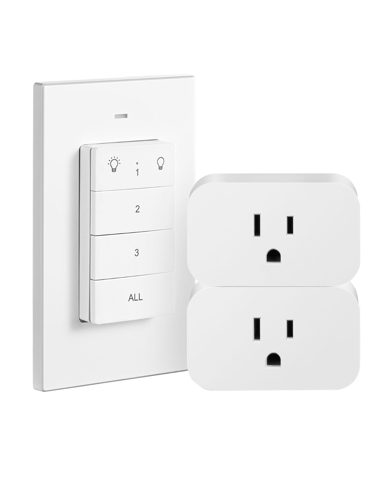 Dewenwils Dewenwils 2 Independent Remote Control Outlet Programmable Dual-use