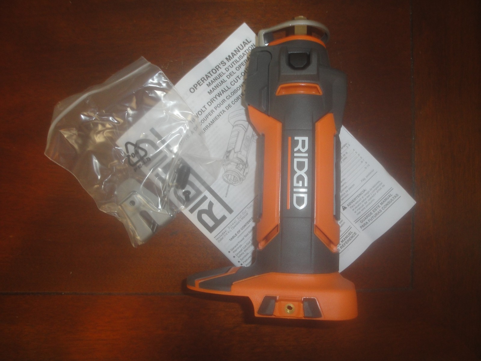 RIDGID R84730 18V Drywall Cut Out Tool.  Factory New 2026. Tool Only.