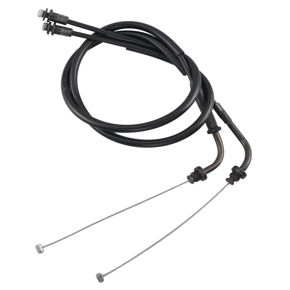 1 Set Motorcycle Black Throttle Cable Steel Wire Line For BMW S1000RR 2009-2014