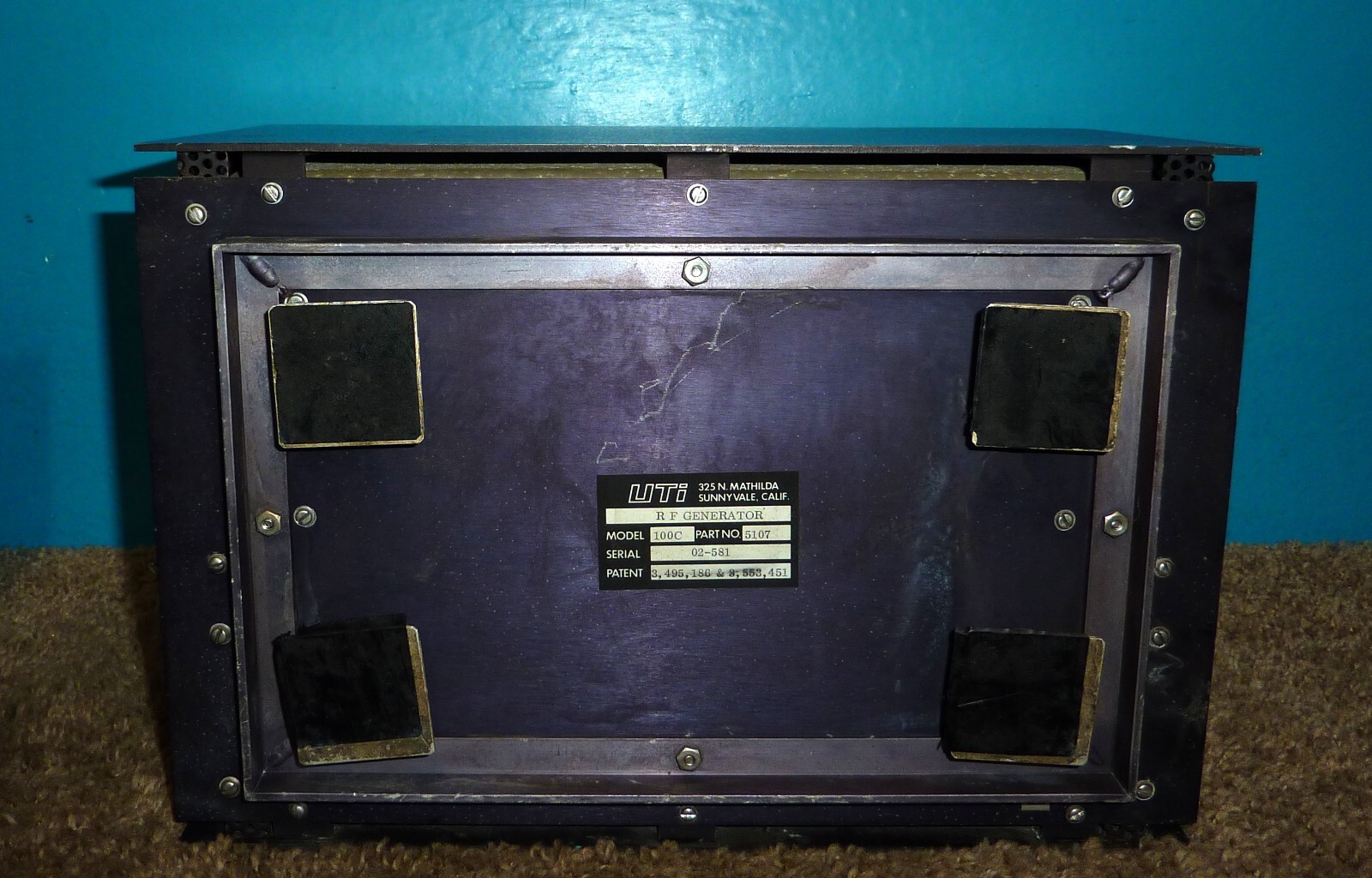 UTI Model 100C RF Generator