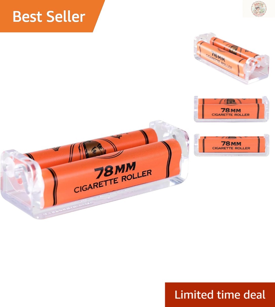 Compact 78mm Zig Zag Cigarette Roller – Durable & Effortless Rolling Solution
