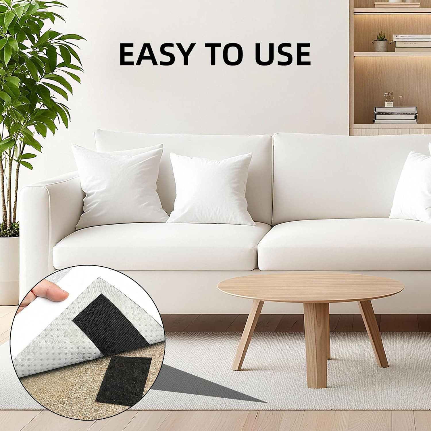 3M Hook and Loop Self Adhesive Tape 3/4" X 20Ft 9448A Sticky Back Black | Int...