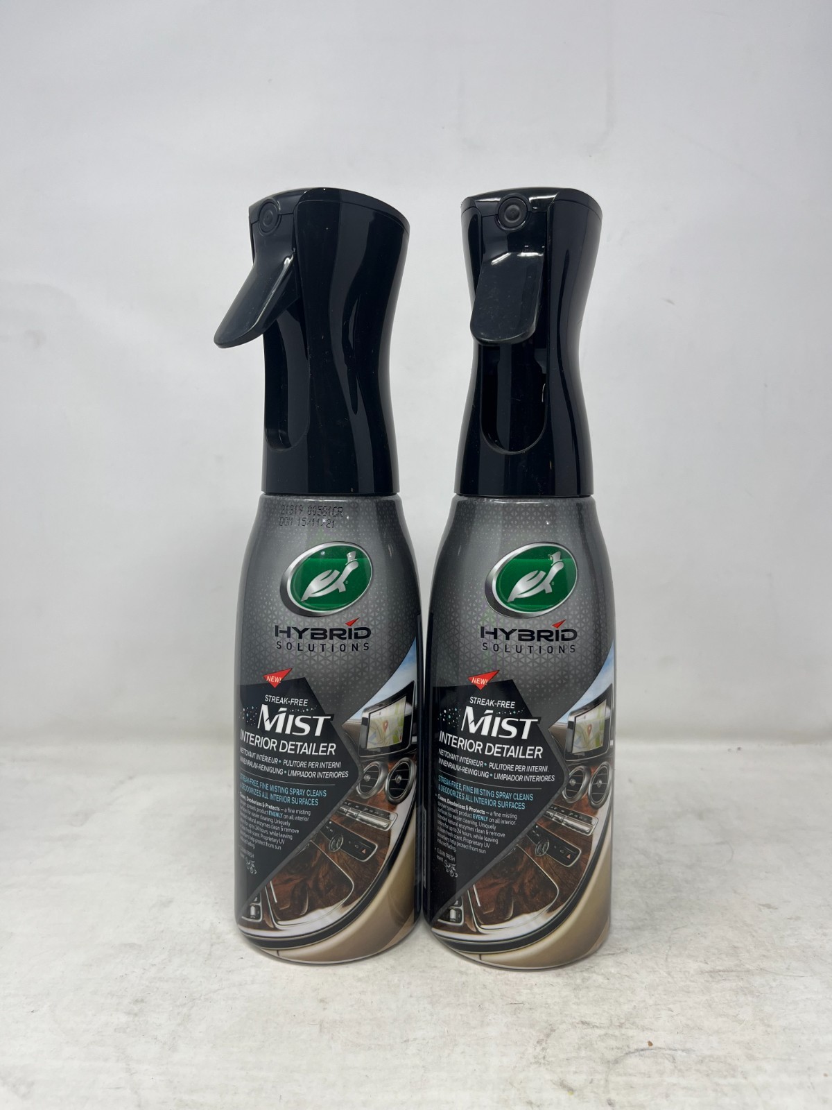 2 Pack - Turtle Wax Hybrid Solutions Streak-Free Mist Interior Detailer, 20 oz