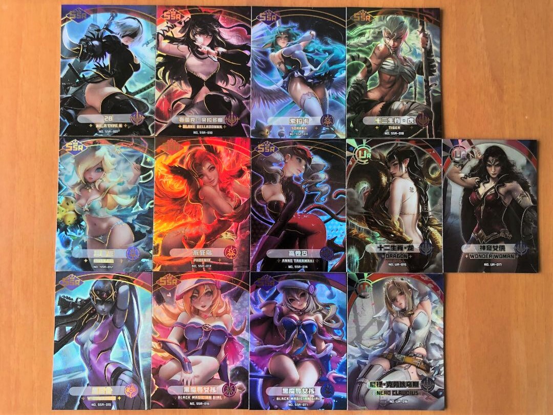 Waifu Story Goddess Carnival Cards Special Holo Foil Card SSR UR - CHOICE