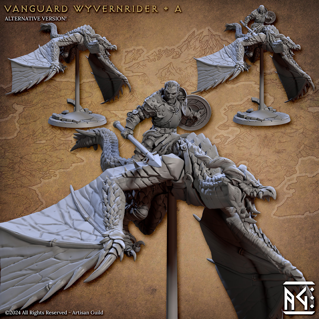 Vanguard Wyvernrider A - Artisan Guild - Dungeons and Dragons
