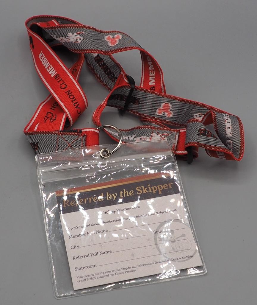 Disney Vacation Club Lanyard
