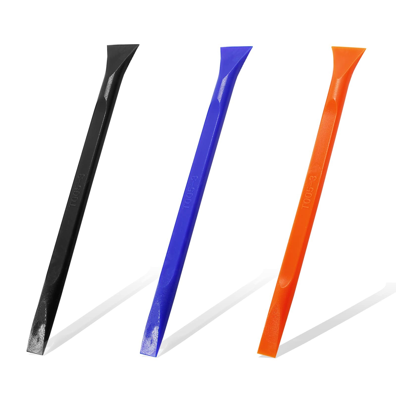 12Pcs Carbon Fiber Scraper Cleaning Tool NonScratch Plastic MultiPurpose Stif...