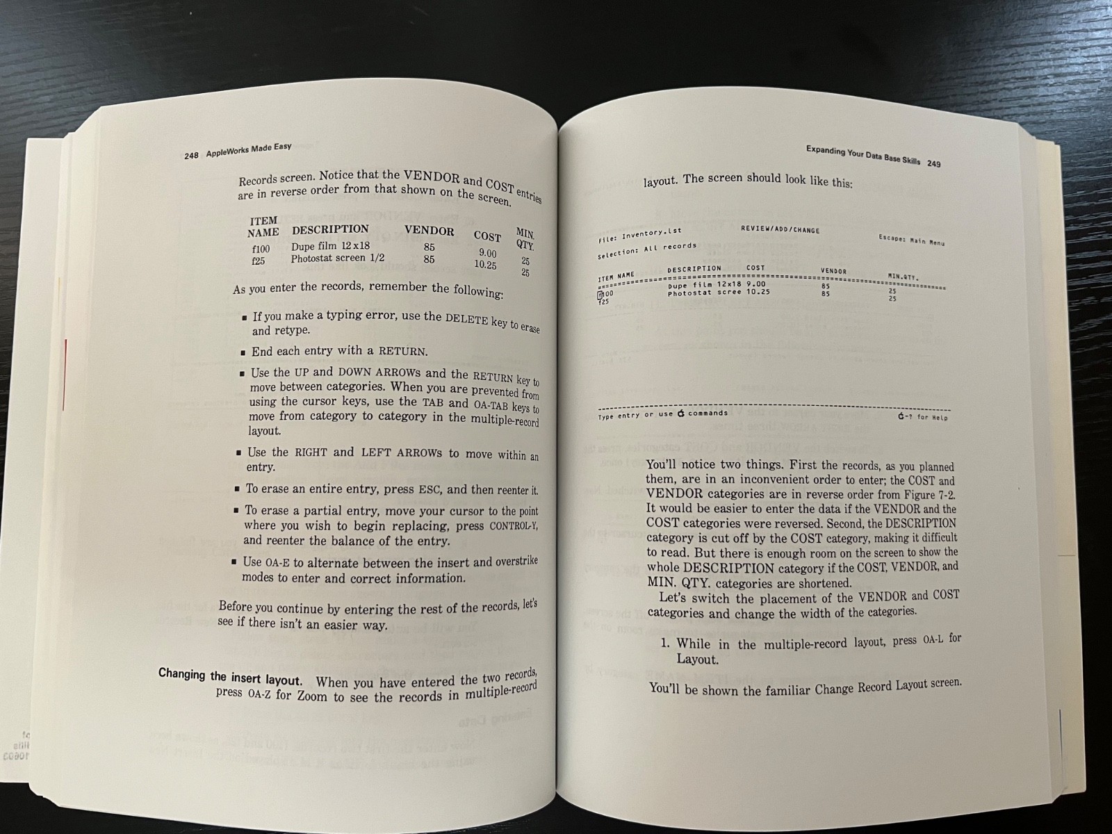 Apple II Book / Appleworks Made Easy Includes Version 2.0