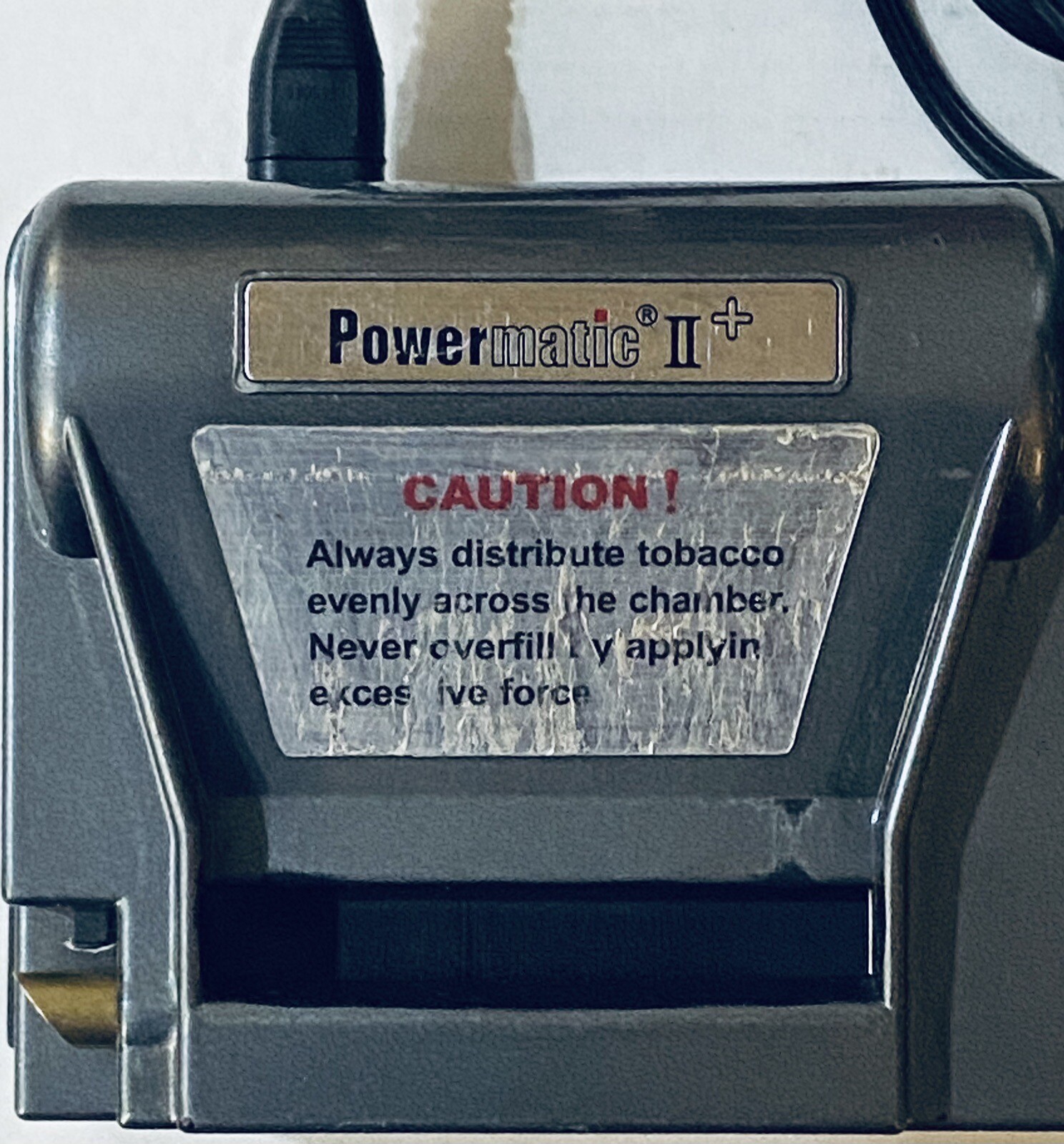 Powermatic II Electric Cigarette Injector Machine No Tray Fully Tested