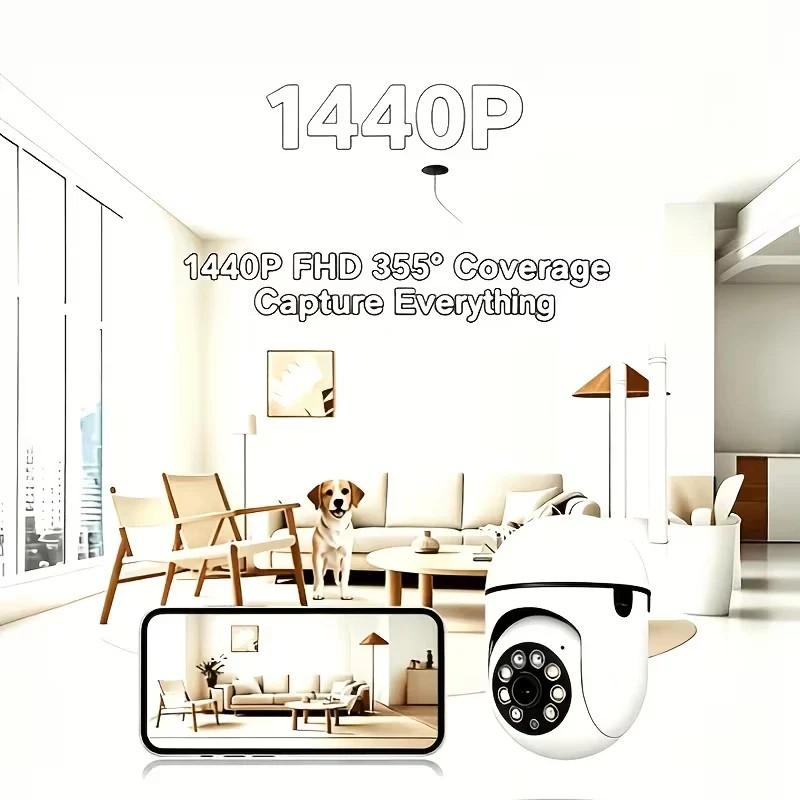 4-Pack Wireless 5G WiFi Security Camera System Smart Outdoor Night Vision 1080P