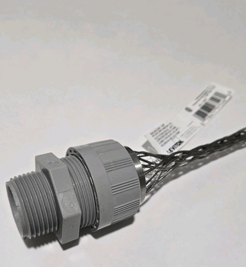 Leviton Wire Mesh Safety Sealing Grip L7584 Nylon Cable Cord Diameter .687-.812