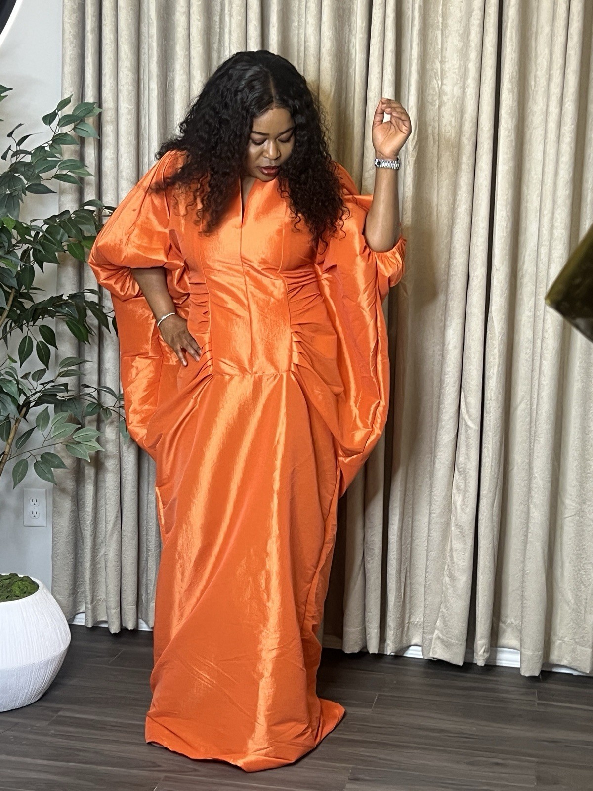 African Women Bubu Kaftan