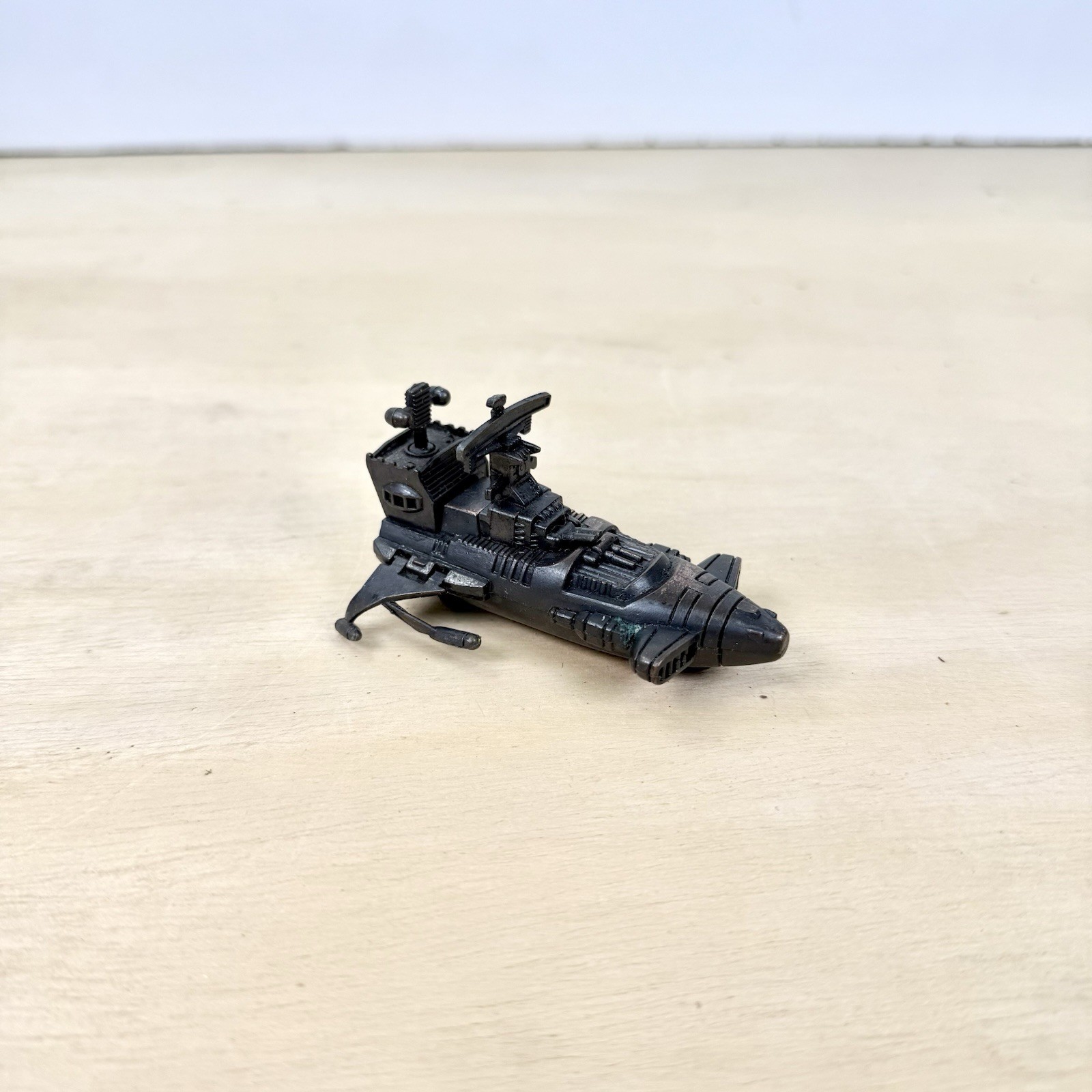 Vintage Copper Pencil Sharpner Buck Rodgers Flash Gordon Style Spaceship