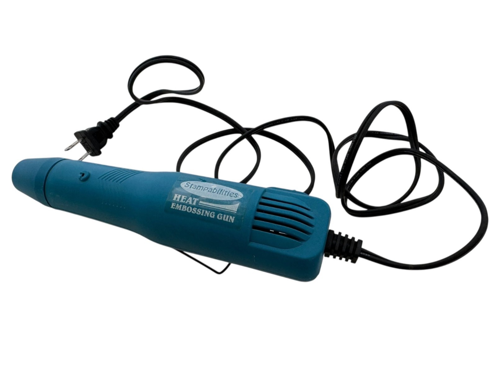 Stampabilities Heat Embossing Crafting Tool Blue Handheld  HG-100 Works Well