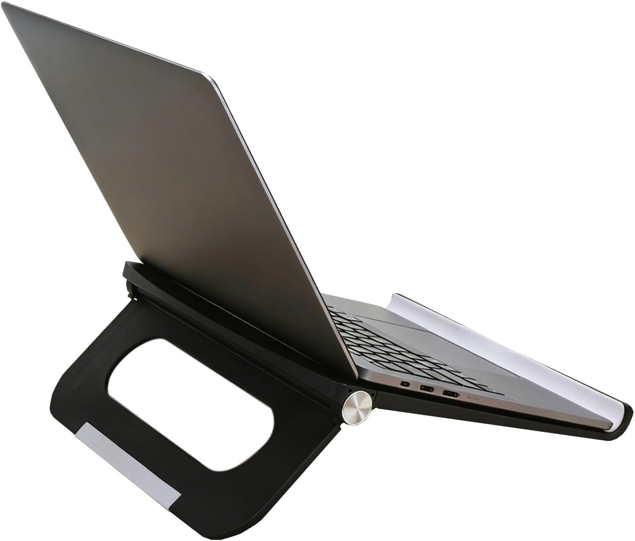 Foldable Laptop Stand, Portable Computer Riser, Ventilated Desk Holder