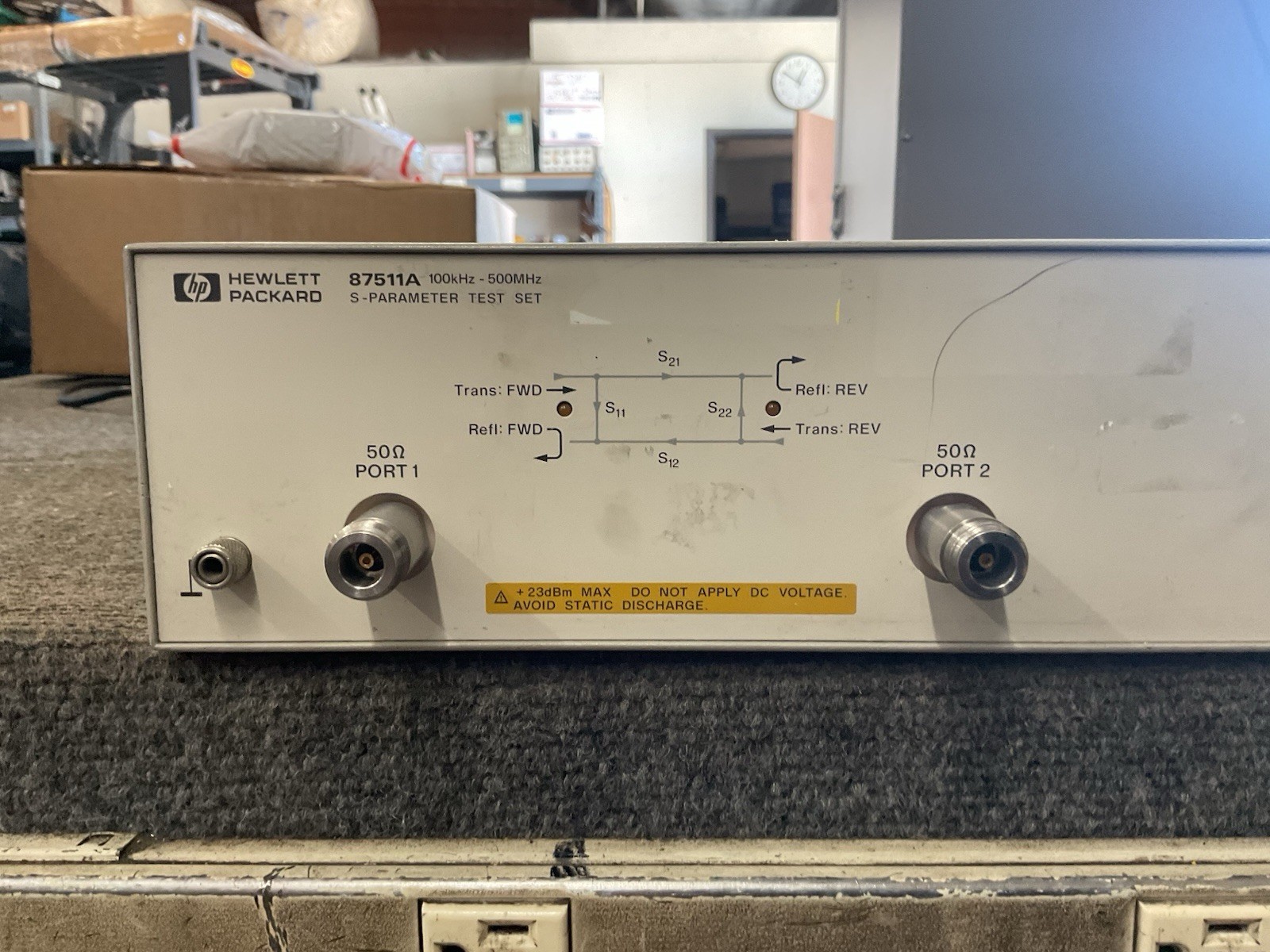 Hewlett Packard HP 87511A S-Parameter Test Set RF Network Analyzer