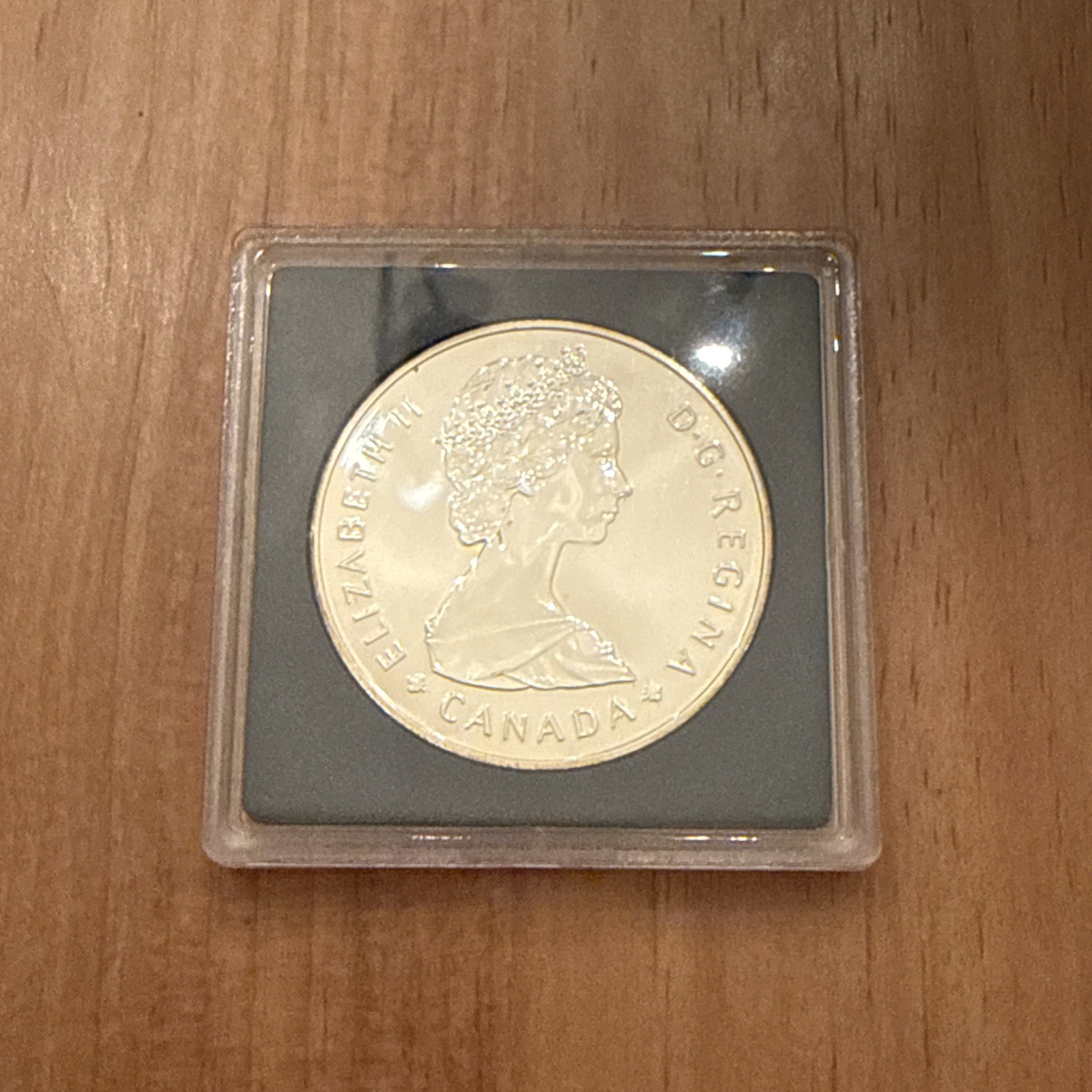 Proof 1985 Canadian Elizabeth II (National Parks Moose) 36.07mm Silver Dollar