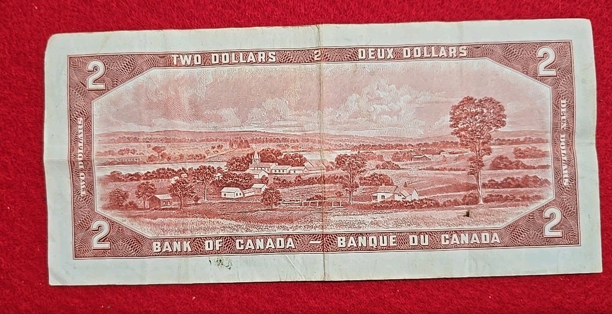 1954 $2 Bank Of Canada