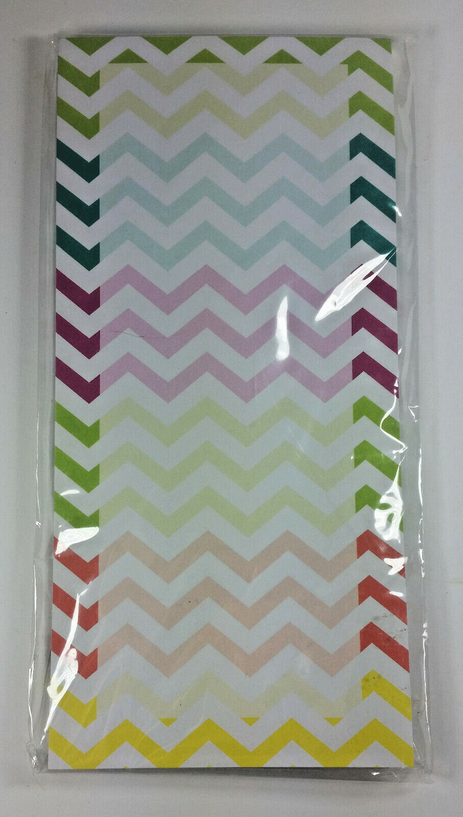 Target Chevron Stripe List Pad Magnet 80 Sheets New Sealed 8in Long Dollar Spot