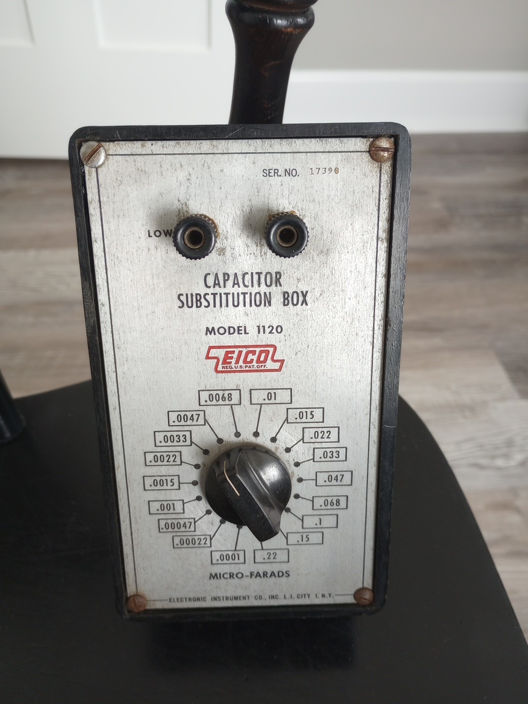 Eico Model 1120 Capacitor Substitution Box Untested Vintage Test Equipment