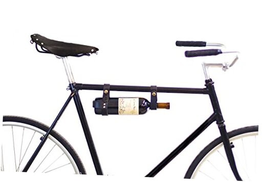 oopsmark The Bicycle Wine Rack - Bike Bottle Holder and Carrier for Black