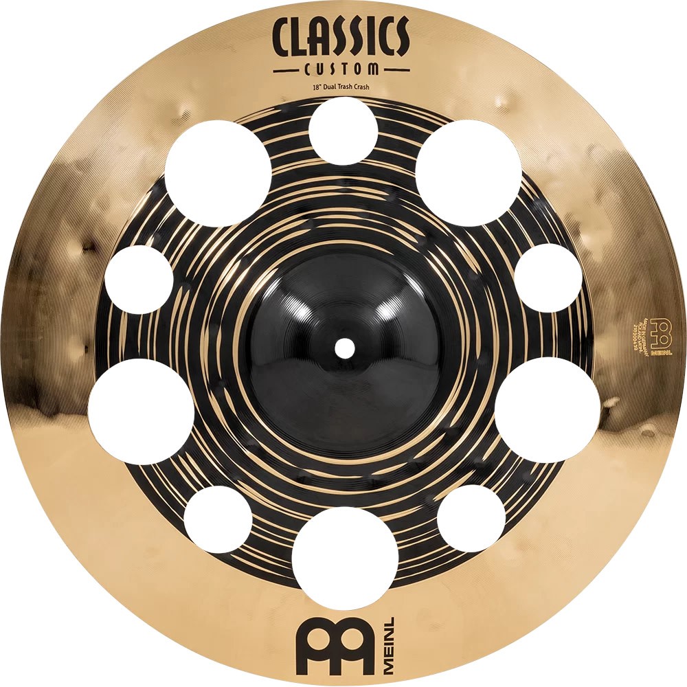 Meinl Classics Custom Dual Trash Crash Cymbal, 18"
