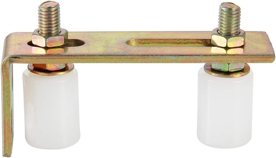 Functional Slide Gate Roller Bracket with Nylon Rollers for Enhanced Stability