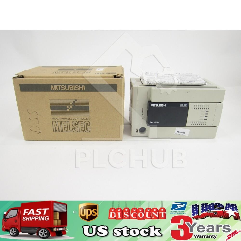 New Mitsubishi FX3U-32MT/DSS DC Base Unit