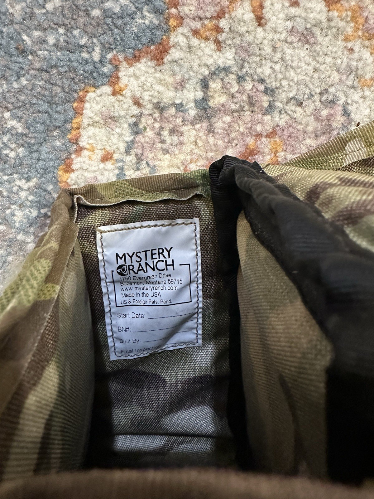 Mystery Ranch Flip Top Box Pouch – Made In USA