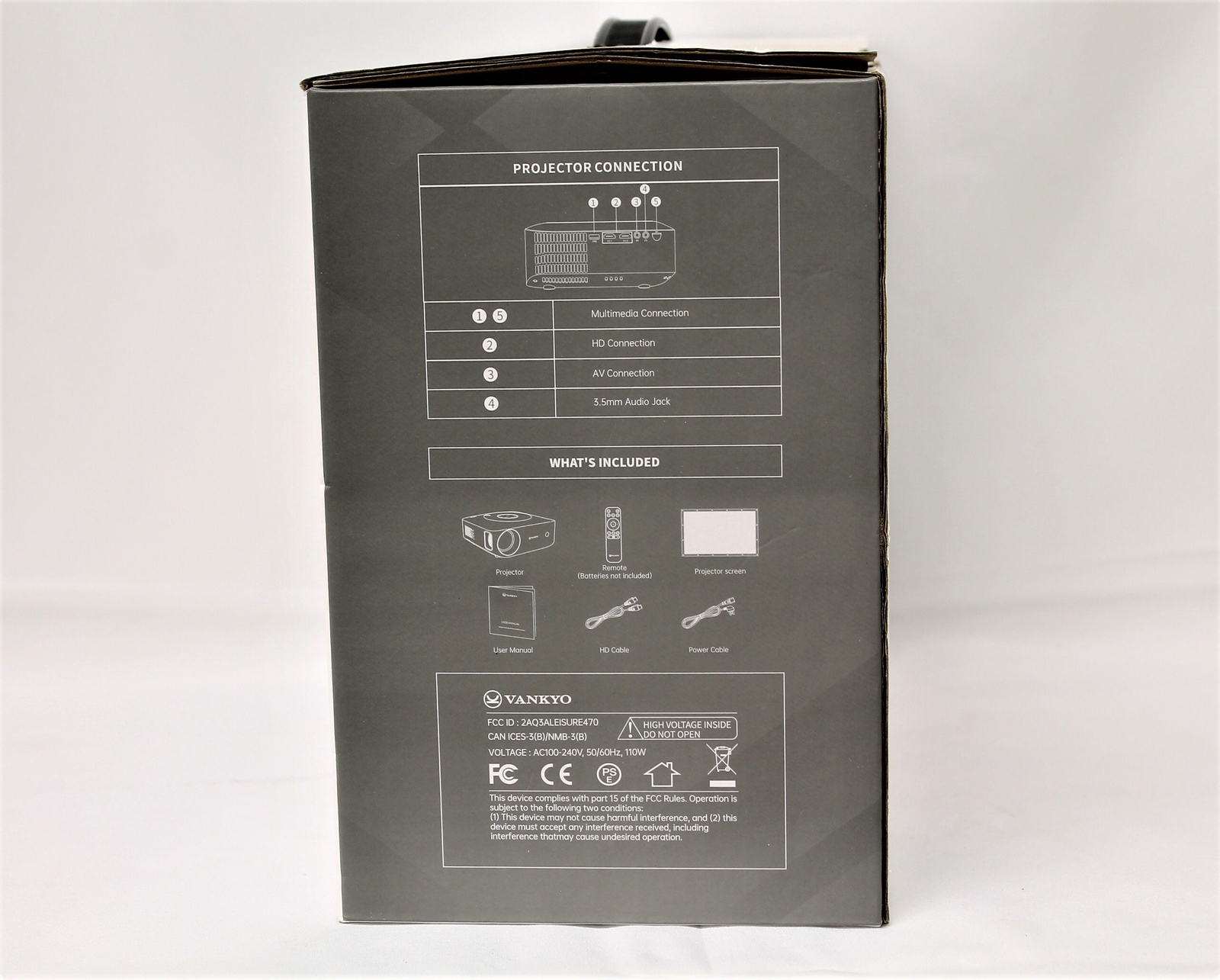 Vankyo Leisure E30T 1080p Full HD Video Projector