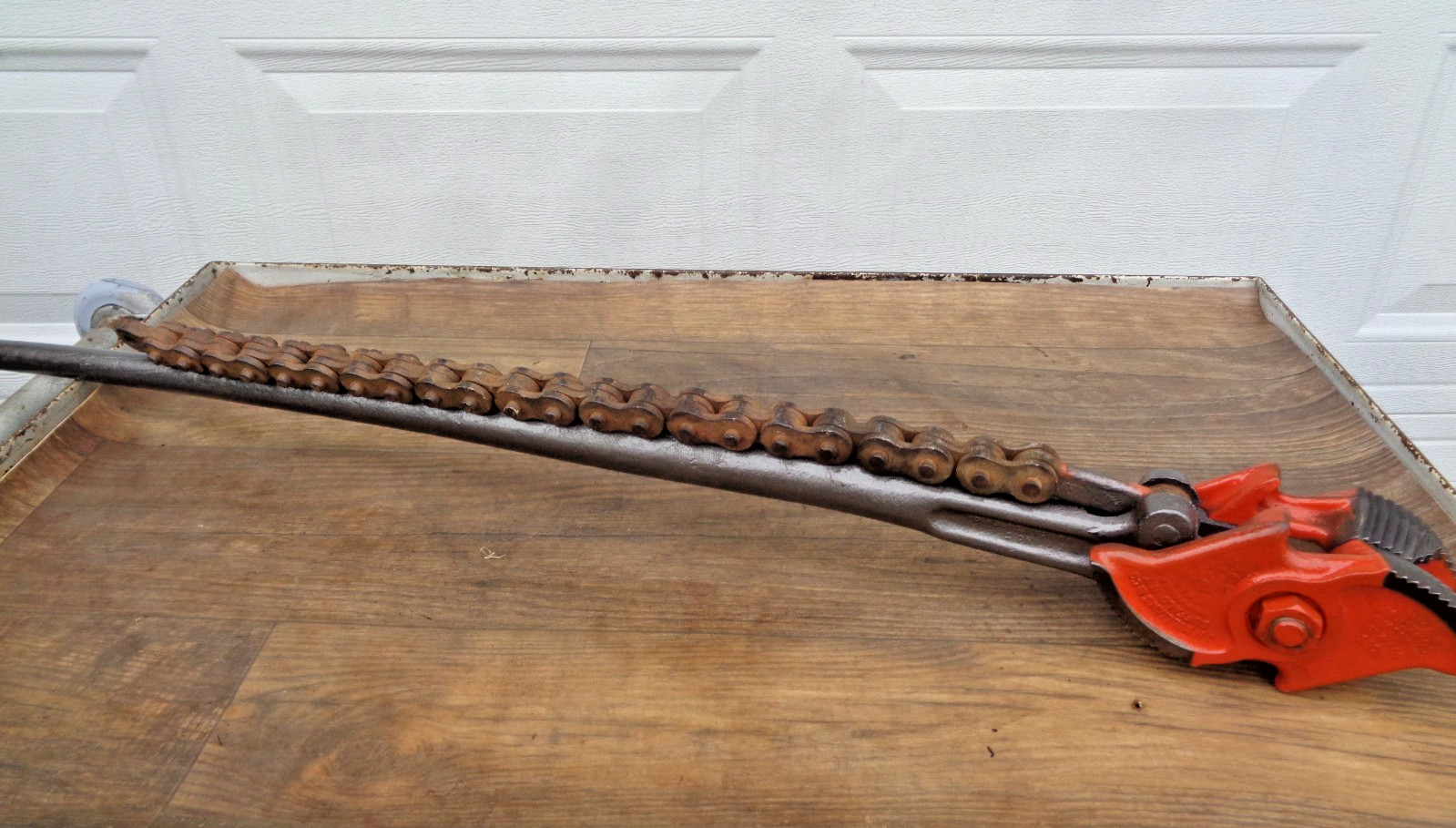 J.H. Williams Vulcan No. 3 Pipe Chain Wrench 3/4” to 4” Capacity